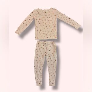 Kids Light Pink Pajama Set